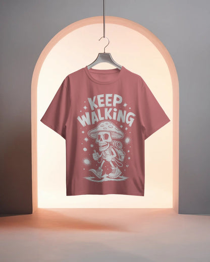 Keep Walking- Men Oversize T-shirt
