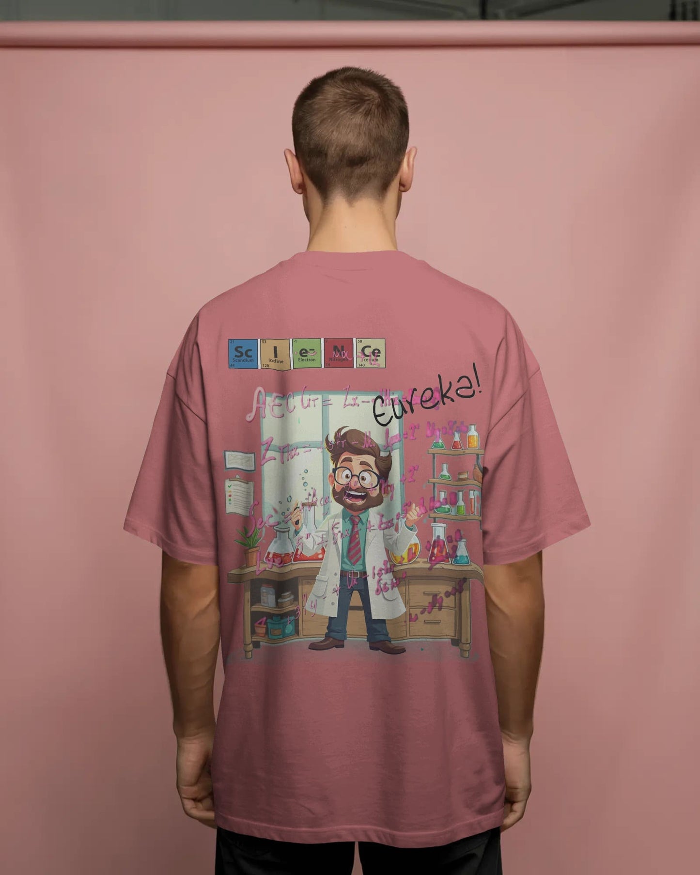 Science- Men Oversize T-Shirt