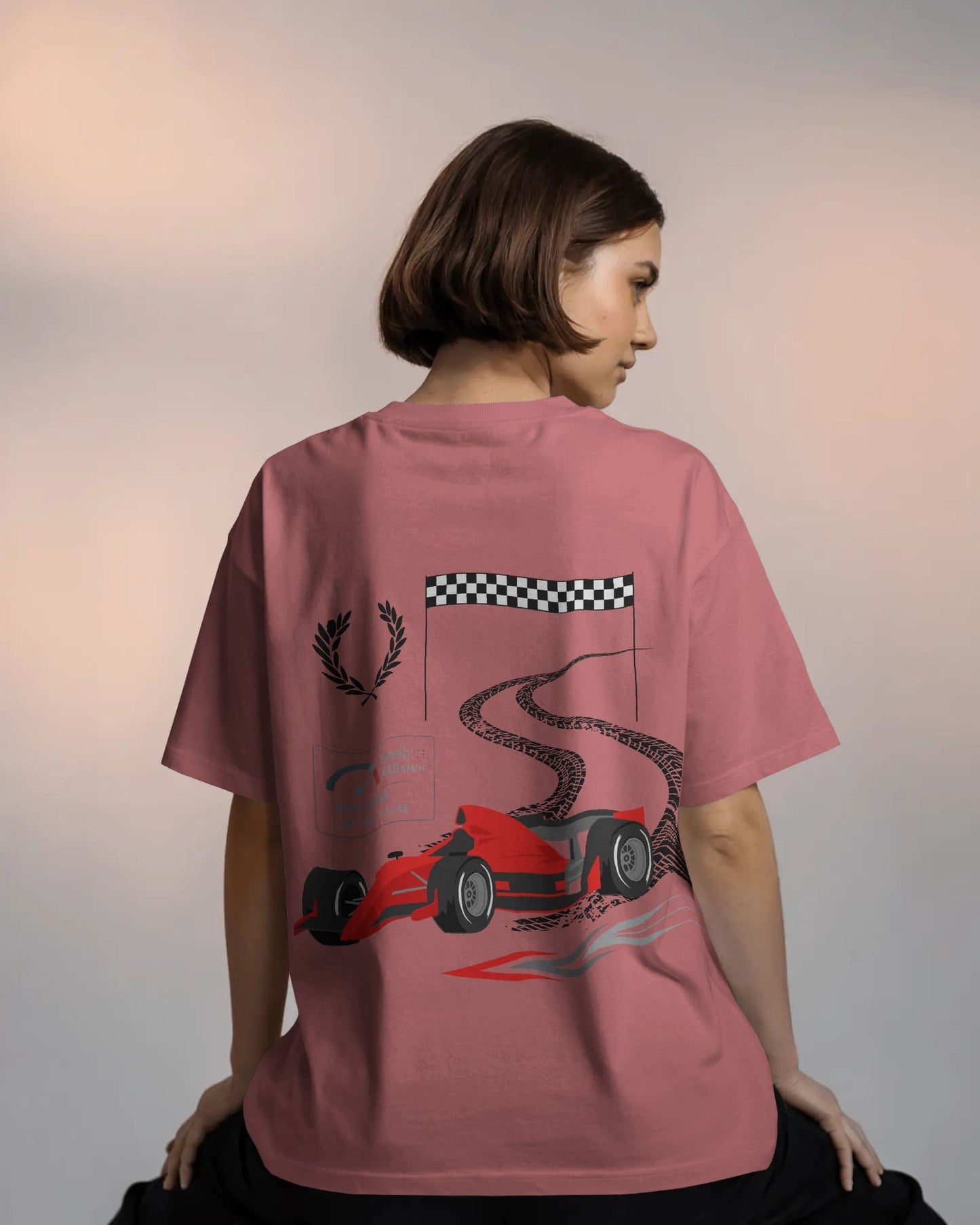 Racing car- Women Oversize T-shirt