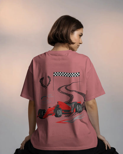 Racing car- Women Oversize T-shirt