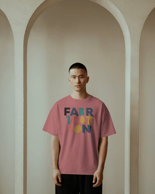 Fabrication Word Art- Men Oversize t-shirt