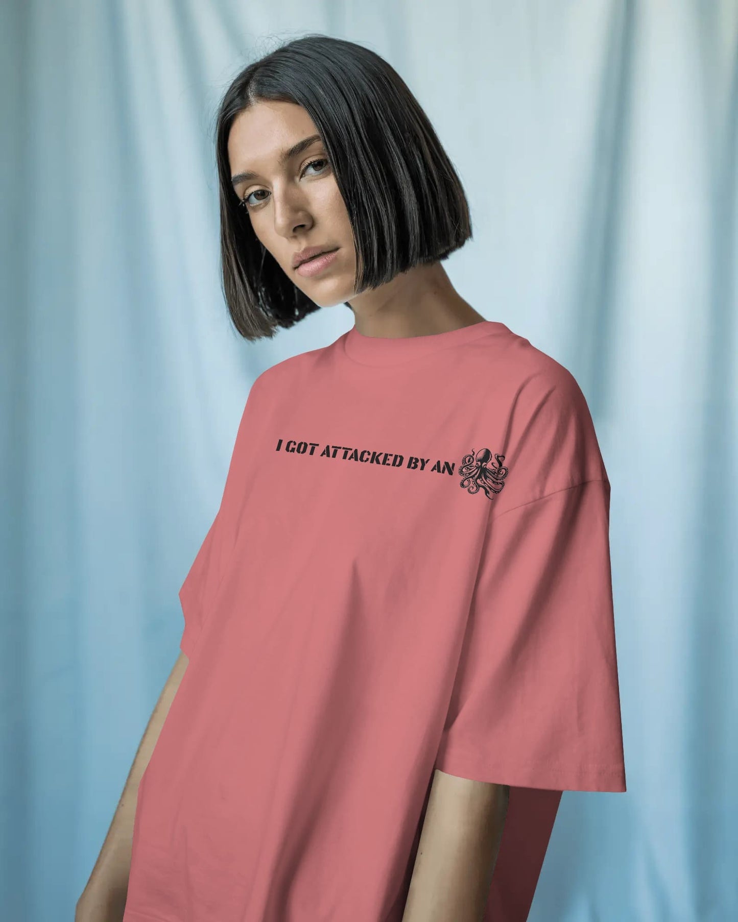 Octopus-Women Oversize T-Shirt