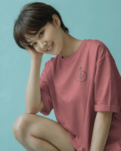 Circle Symbol- Women Oversize T-shirt