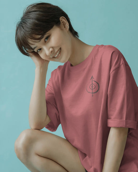 Circle Symbol- Women Oversize T-shirt
