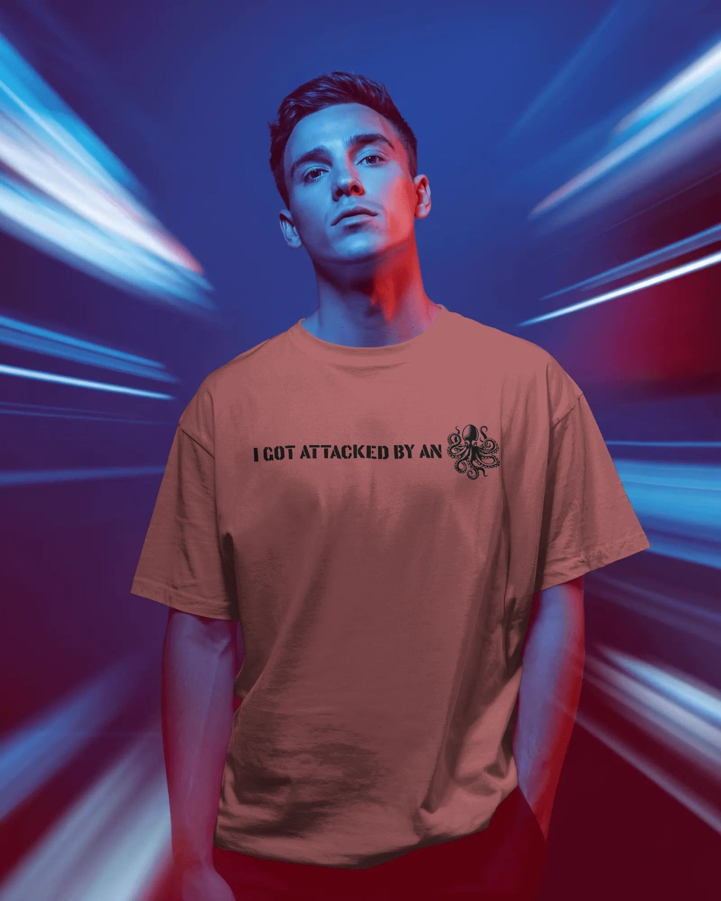 Octopus- Men Oversize T-Shirt