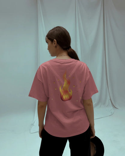 Fire- keep the flame alive- Women Oversize T-shirt