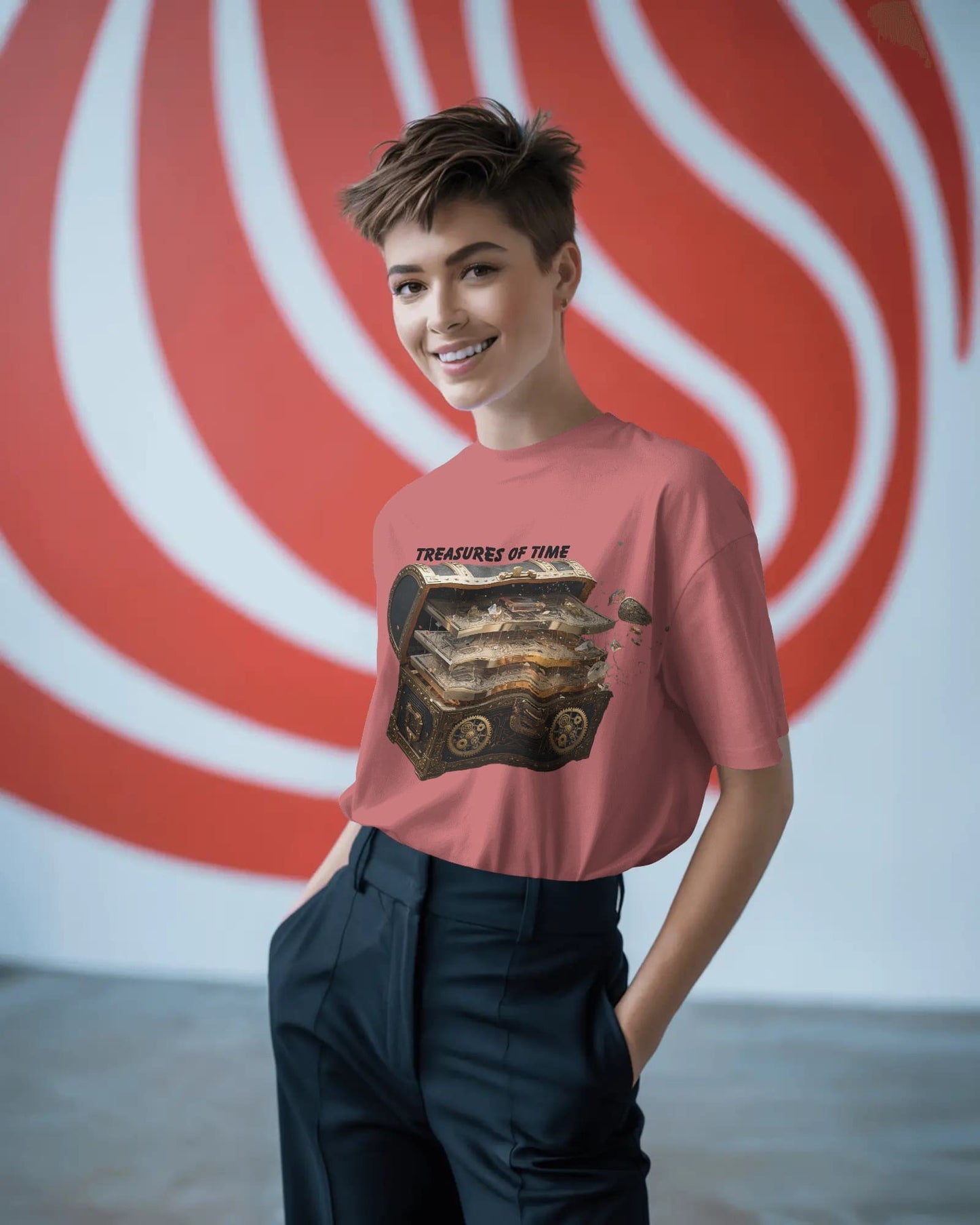 Treasures of Time- Women Oversize T-shirt