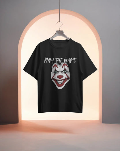 Clown- Play the Heart- Women Oversize T-shirt