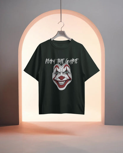 Clown- Play the Heart- Women Oversize T-shirt