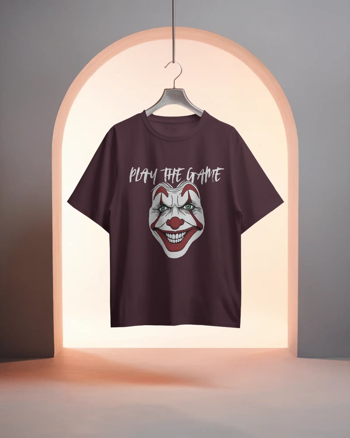 Clown- Play the Heart- Women Oversize T-shirt