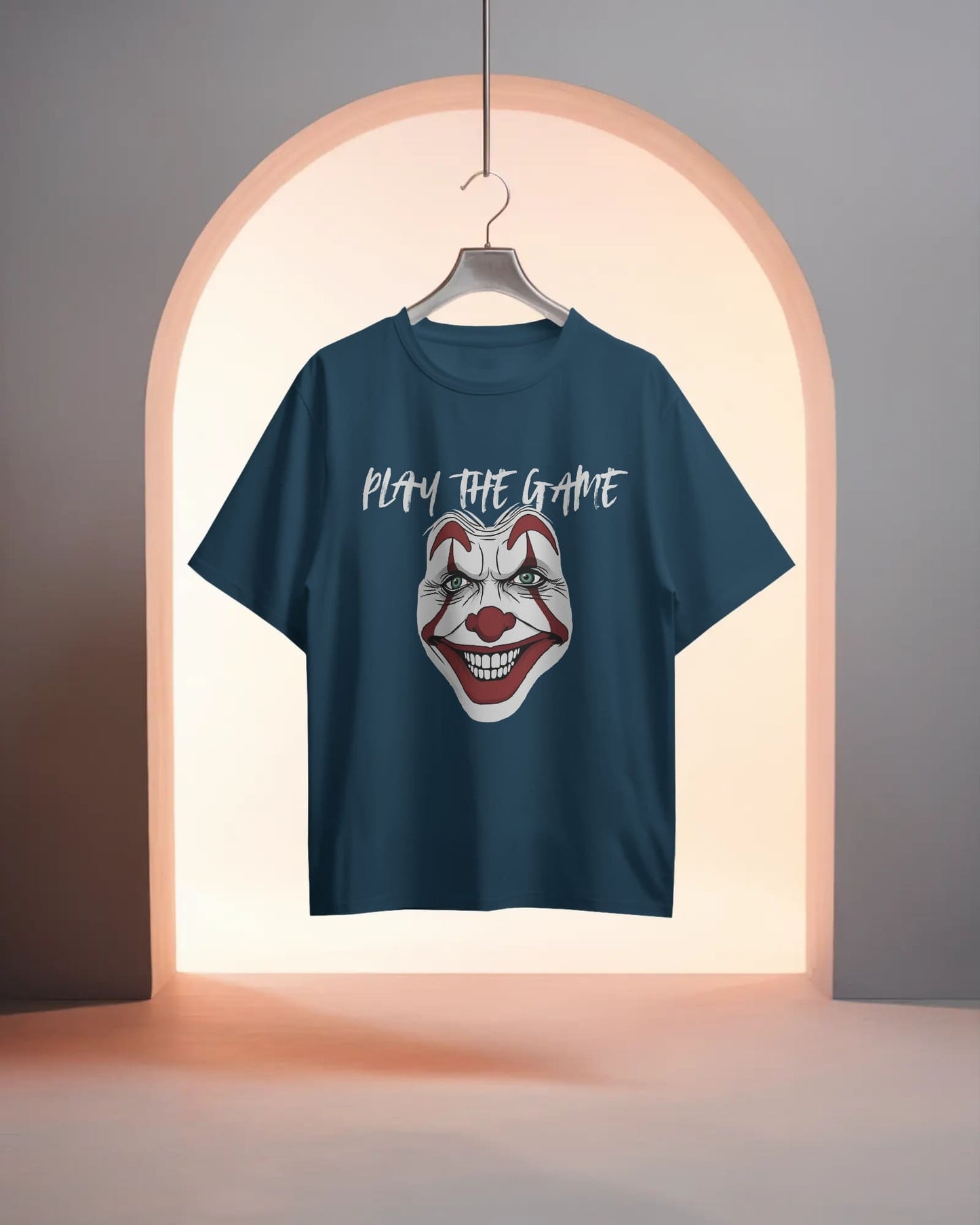 Clown- Play the Heart- Women Oversize T-shirt