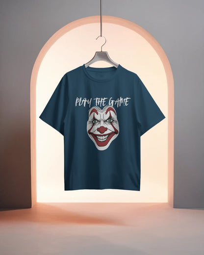 Clown- Play the Heart- Women Oversize T-shirt