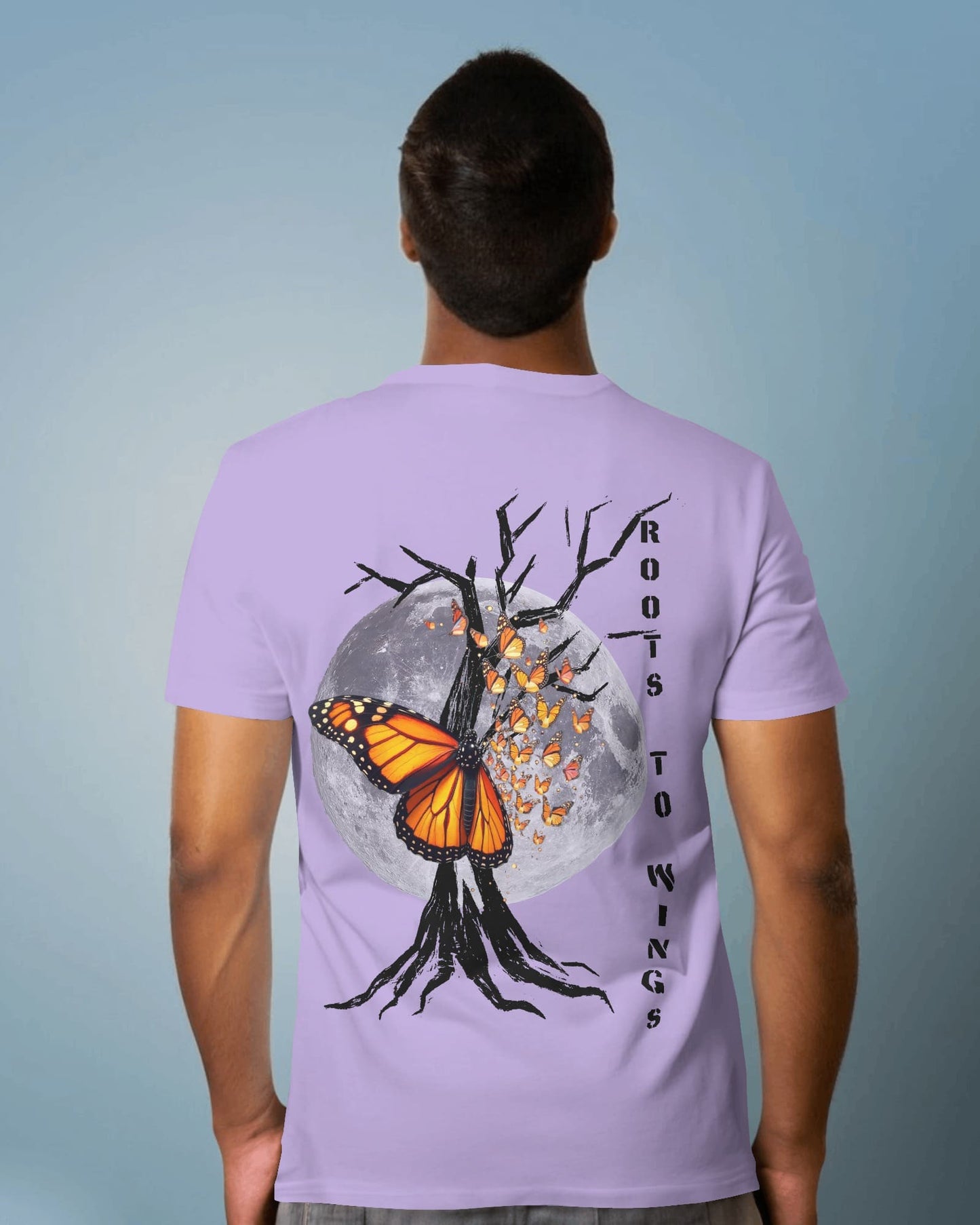 Roots to Wings- Men Oversize T-shirt