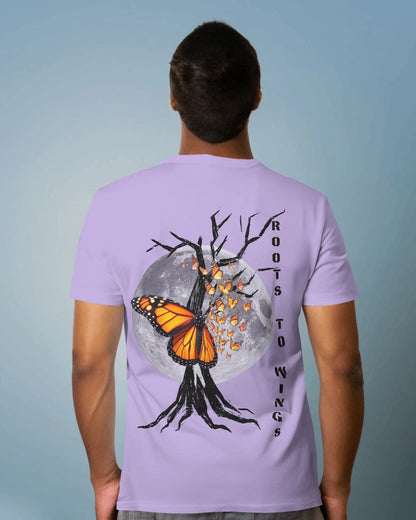 Roots to Wings- Men Oversize T-shirt