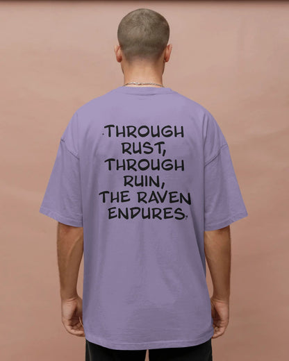 The Raven Endures- Men Oversize T-shirt