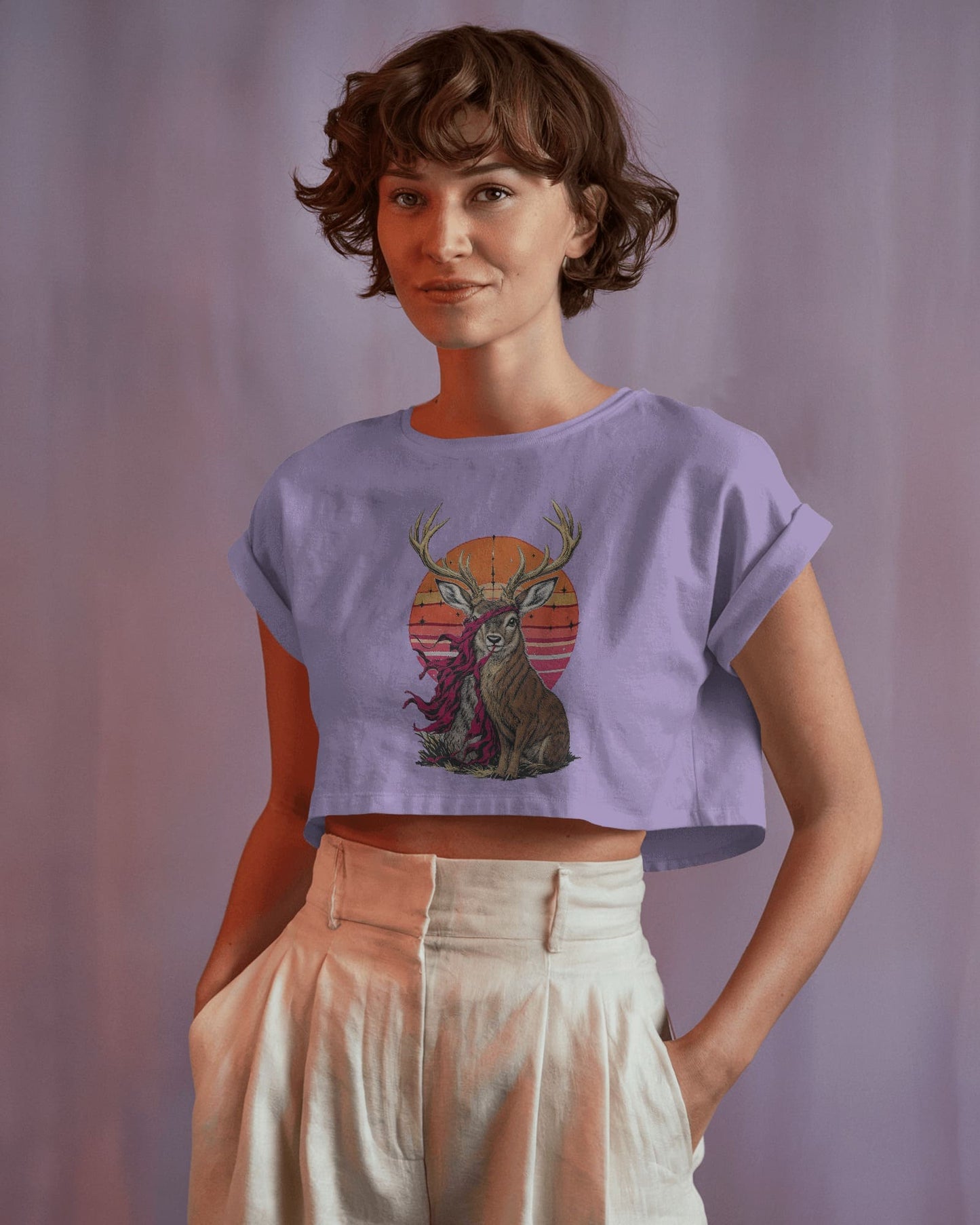 Deer- Crop Top