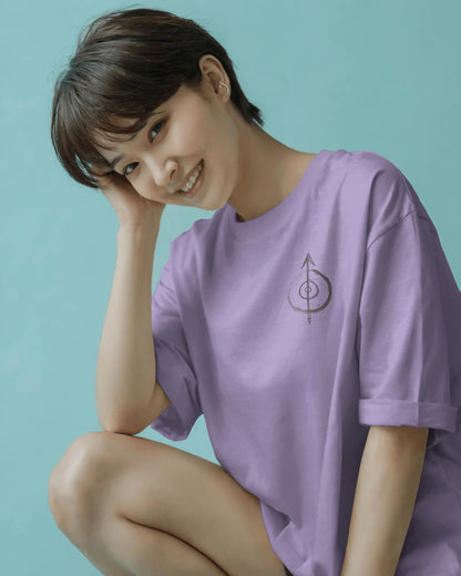Circle Symbol- Women Oversize T-shirt