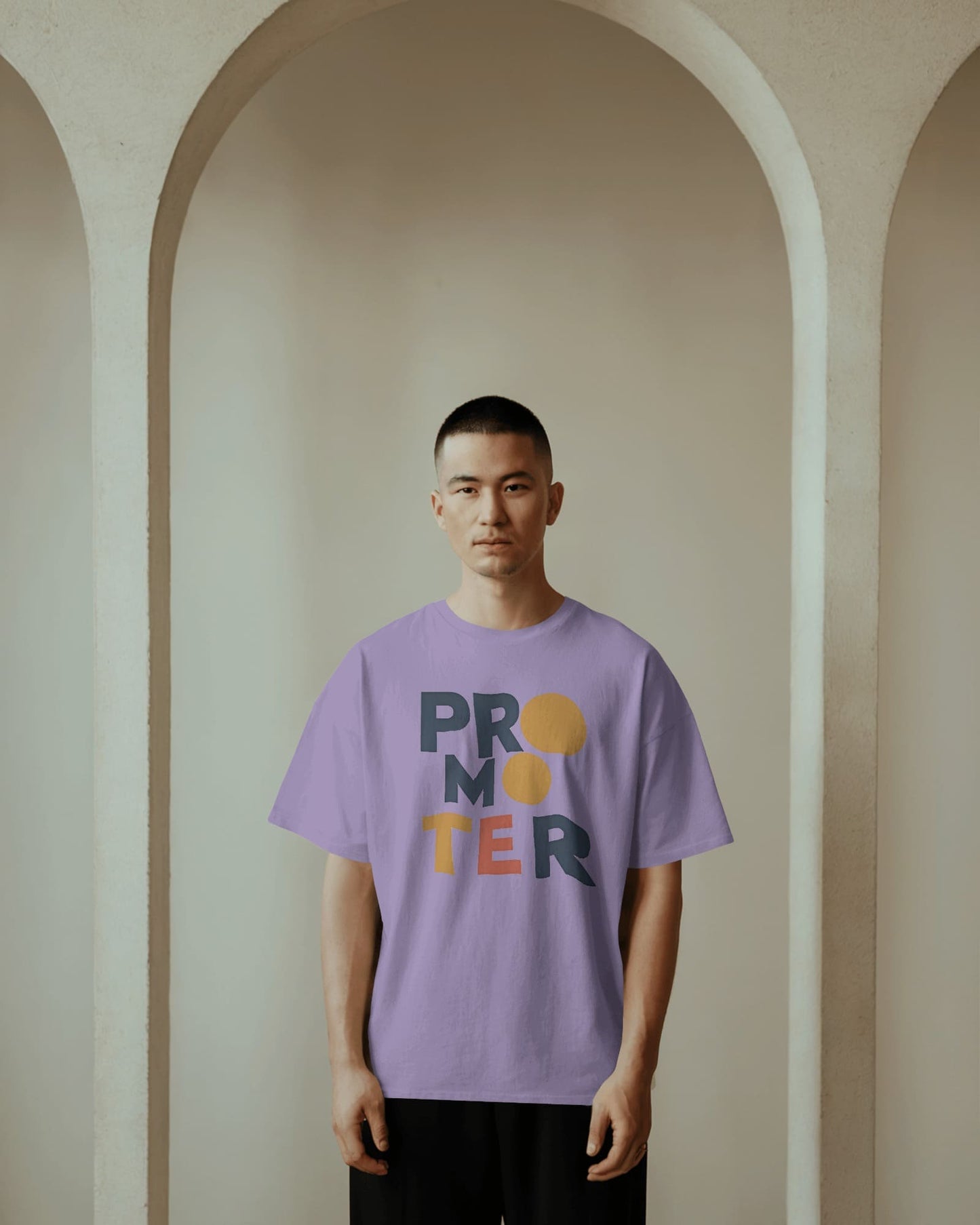 Promoter Word Art- Men Oversize T-shirt