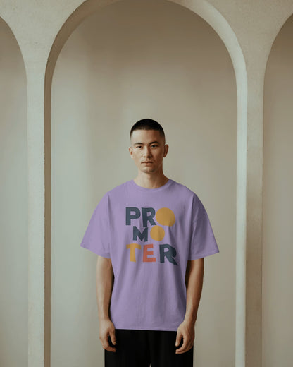Promoter Word Art- Men Oversize T-shirt