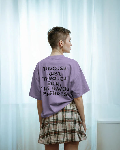 The Raven Endures- Women Oversize T-shirt