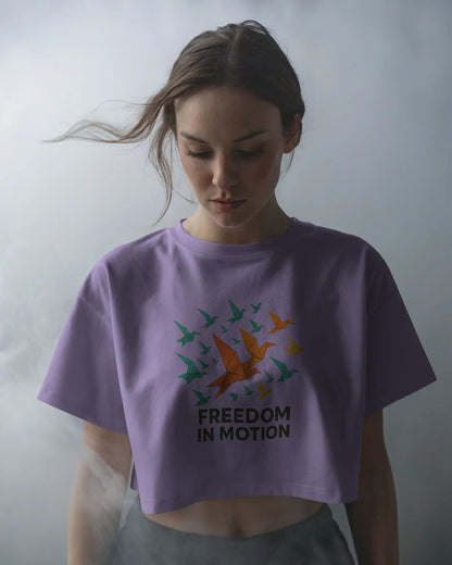 Freedom in  Motion- Crop Top