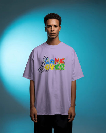 Ludo Gameover- Men Oversize T-shirt