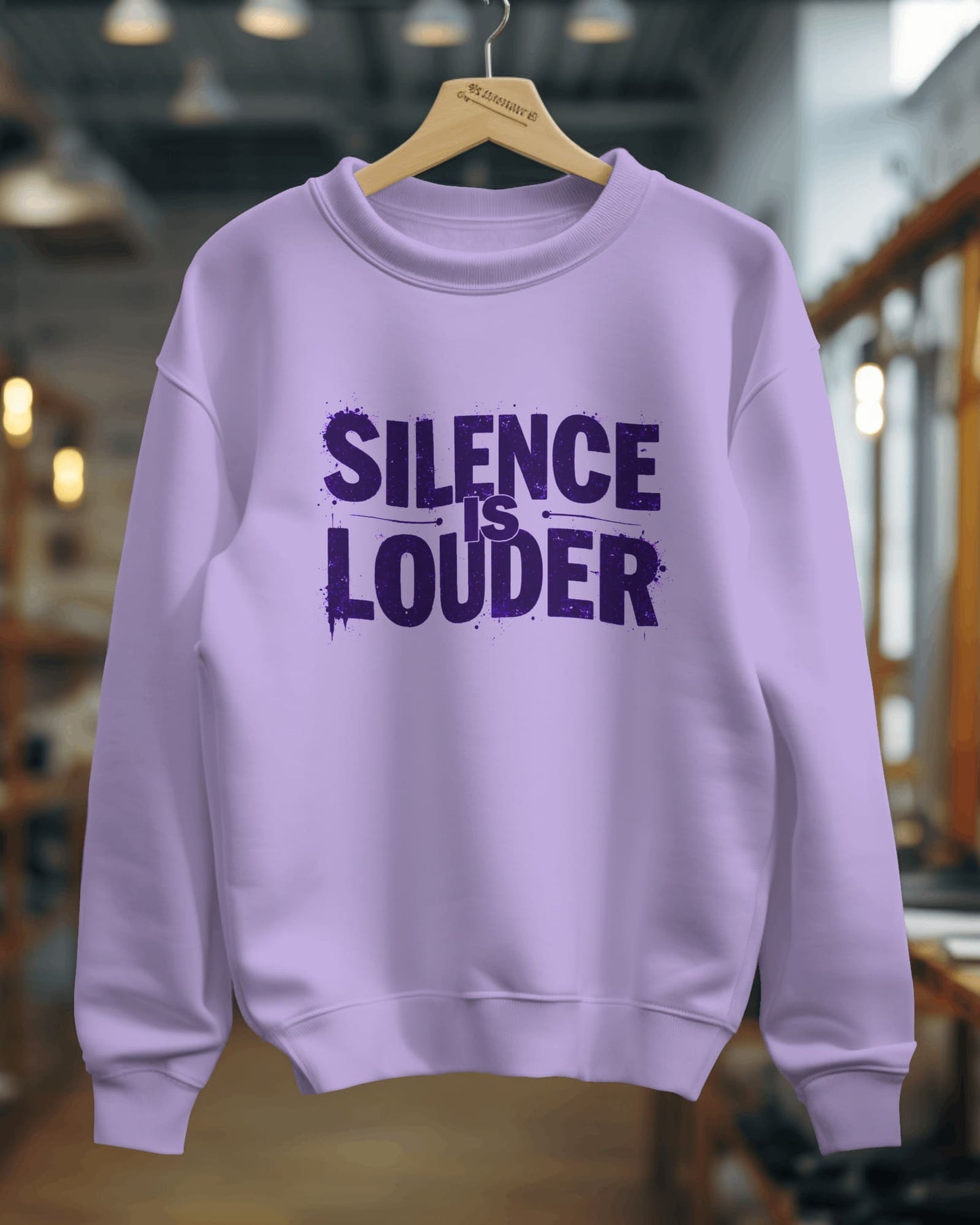 Silence is Louder- Men Sweatshirt