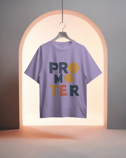 Promoter Word Art- Men Oversize T-shirt