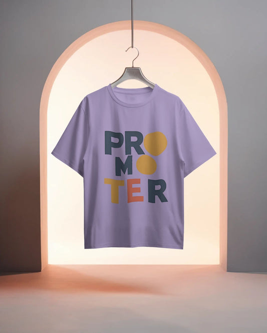 Promoter Word Art-Women Oversize T-shirt