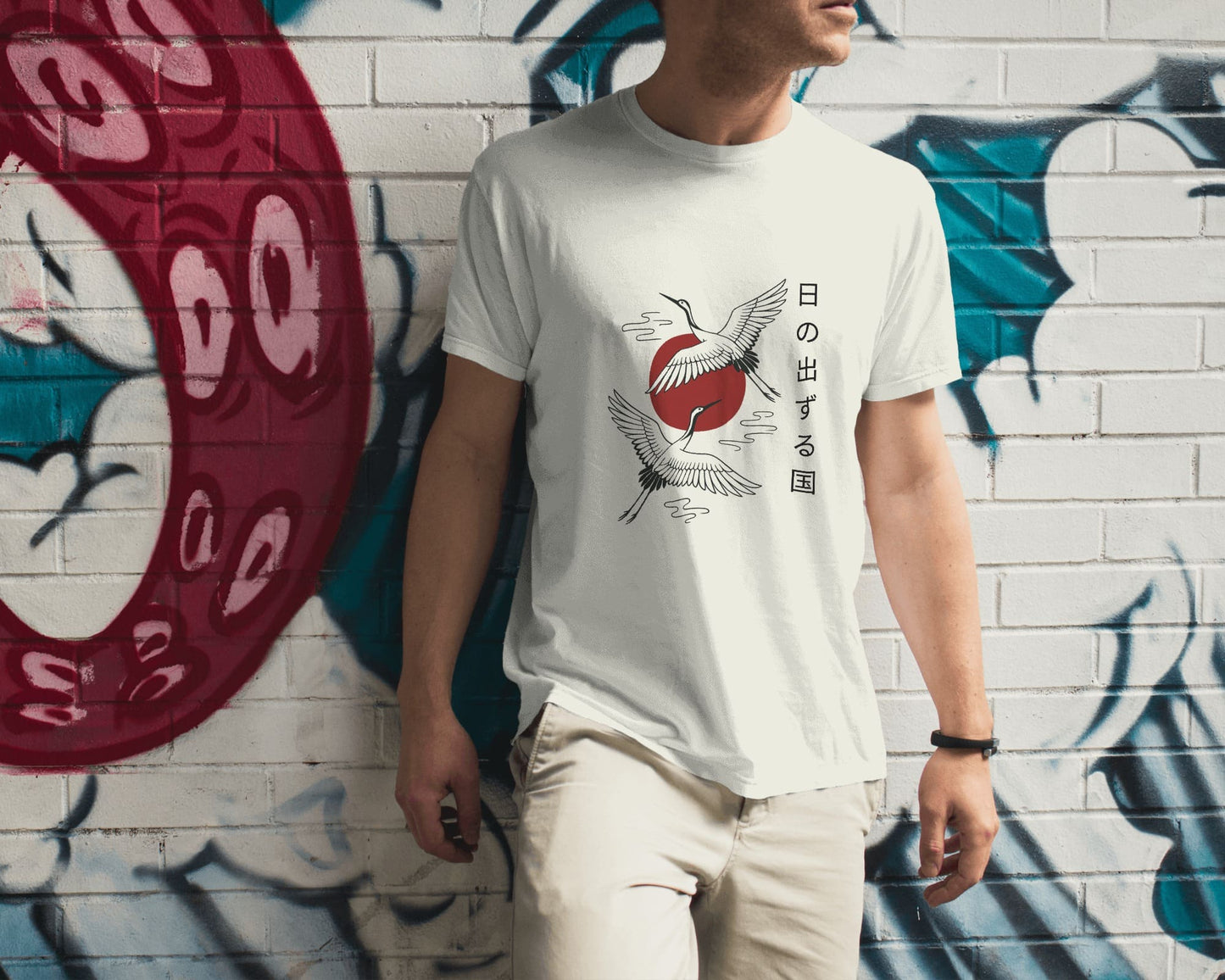 Land of Rising Sun- Men Half Sleeve Round Neck T-shirt