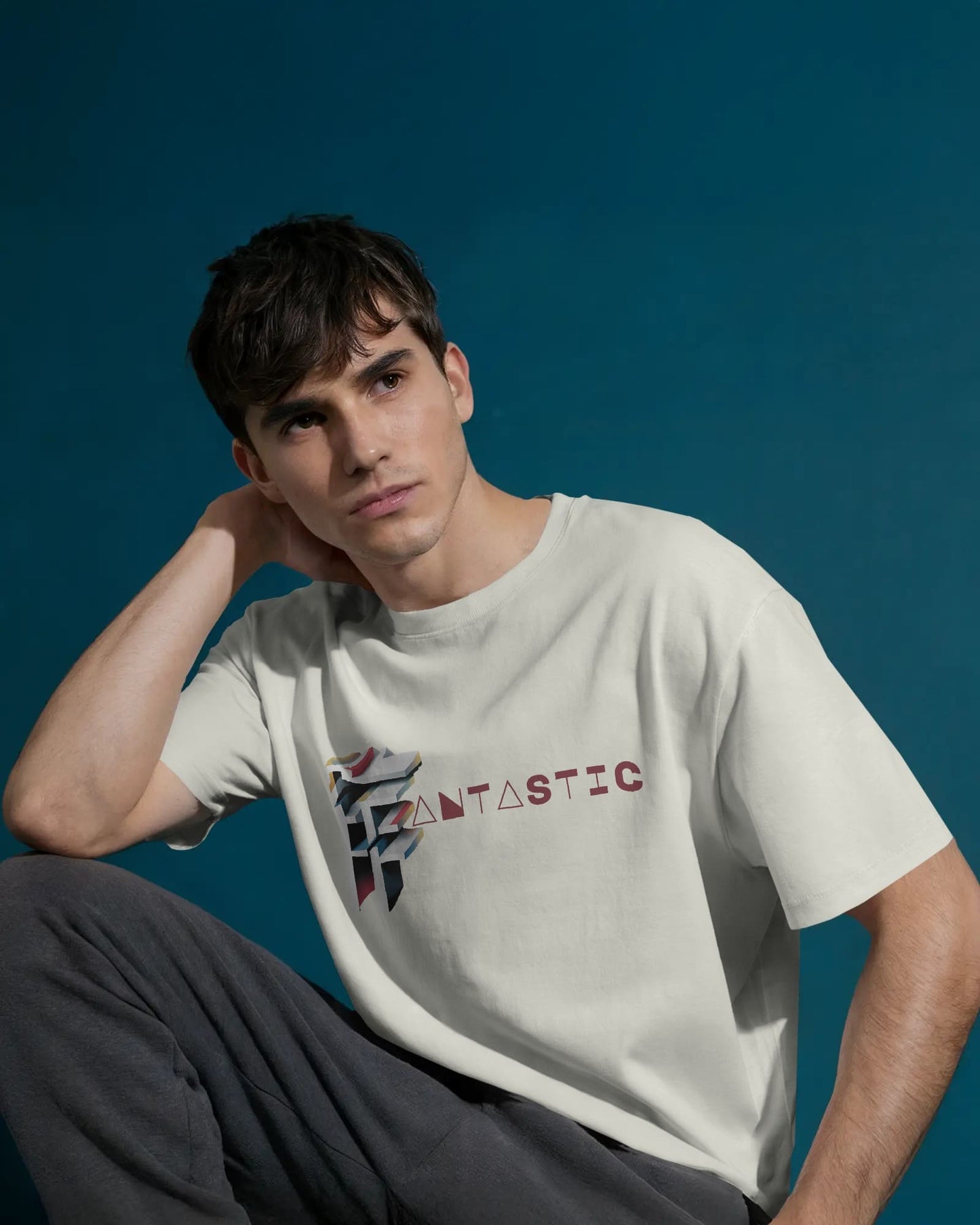 Fantastic- Men Half Sleeve Round Neck T-shirt