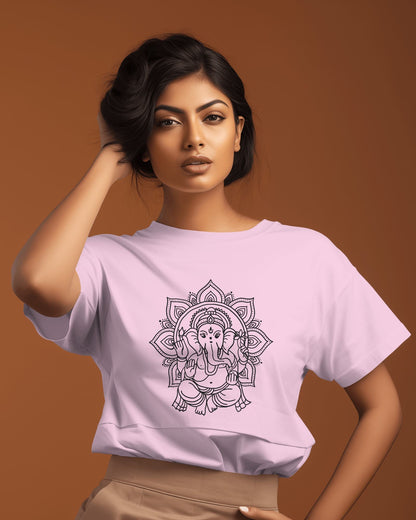 Ganesh Ji Line Sketch