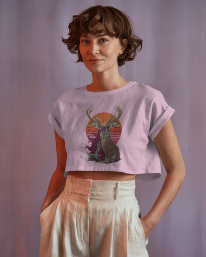 Deer- Crop Top