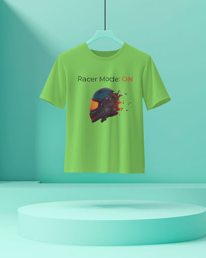 Race Mode: On - Women Half Sleeve Round Neck T-shirt