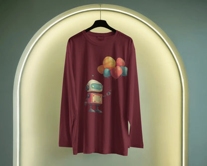 Robot- Men Full Sleeve T-shirt
