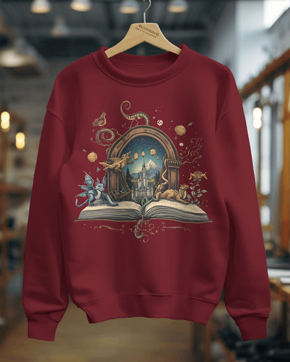 Magical Book-Men Sweatshirt