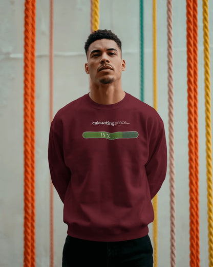 Calculating Peace- Men Sweatshirt