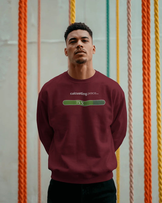 Calculating Peace- Men Sweatshirt
