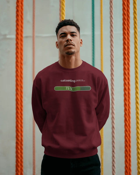 Calculating Peace- Men Sweatshirt