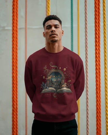 Magical Book-Men Sweatshirt