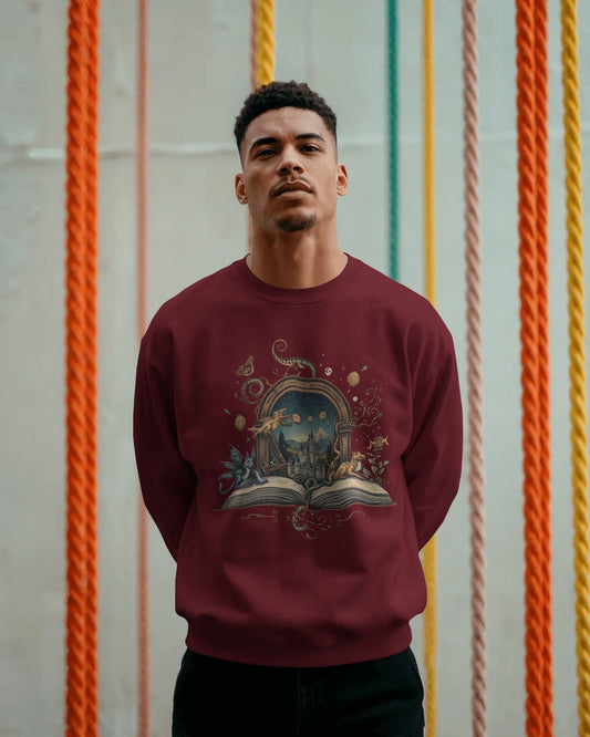 Magical Book-Men Sweatshirt