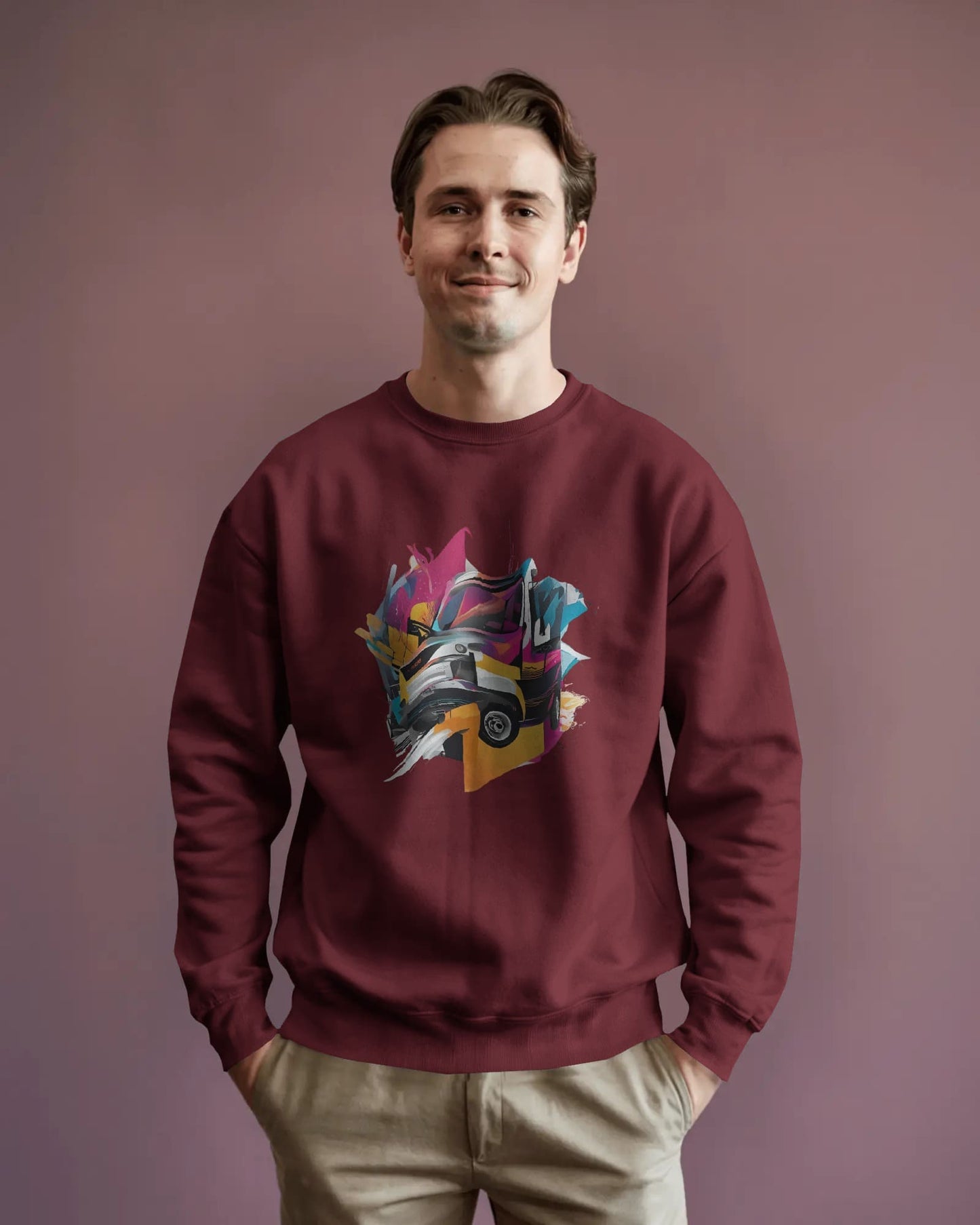 Abstract Design- Men Sweatshirt