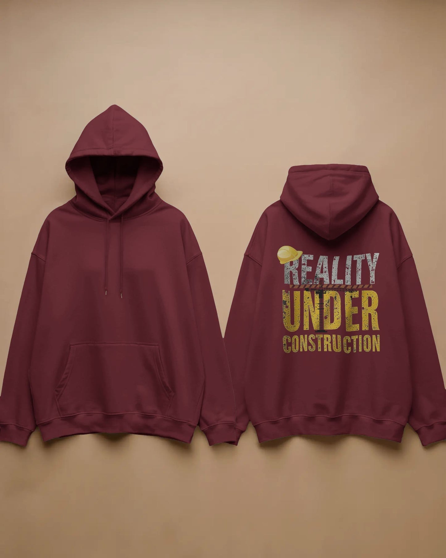 Reality Under Construction- Women Hoodie