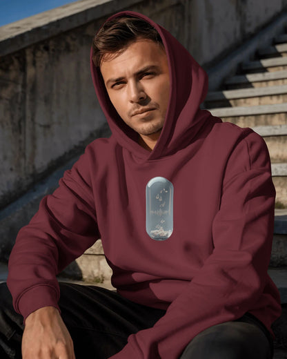 Crystal Sound Waves- Men Hoodie
