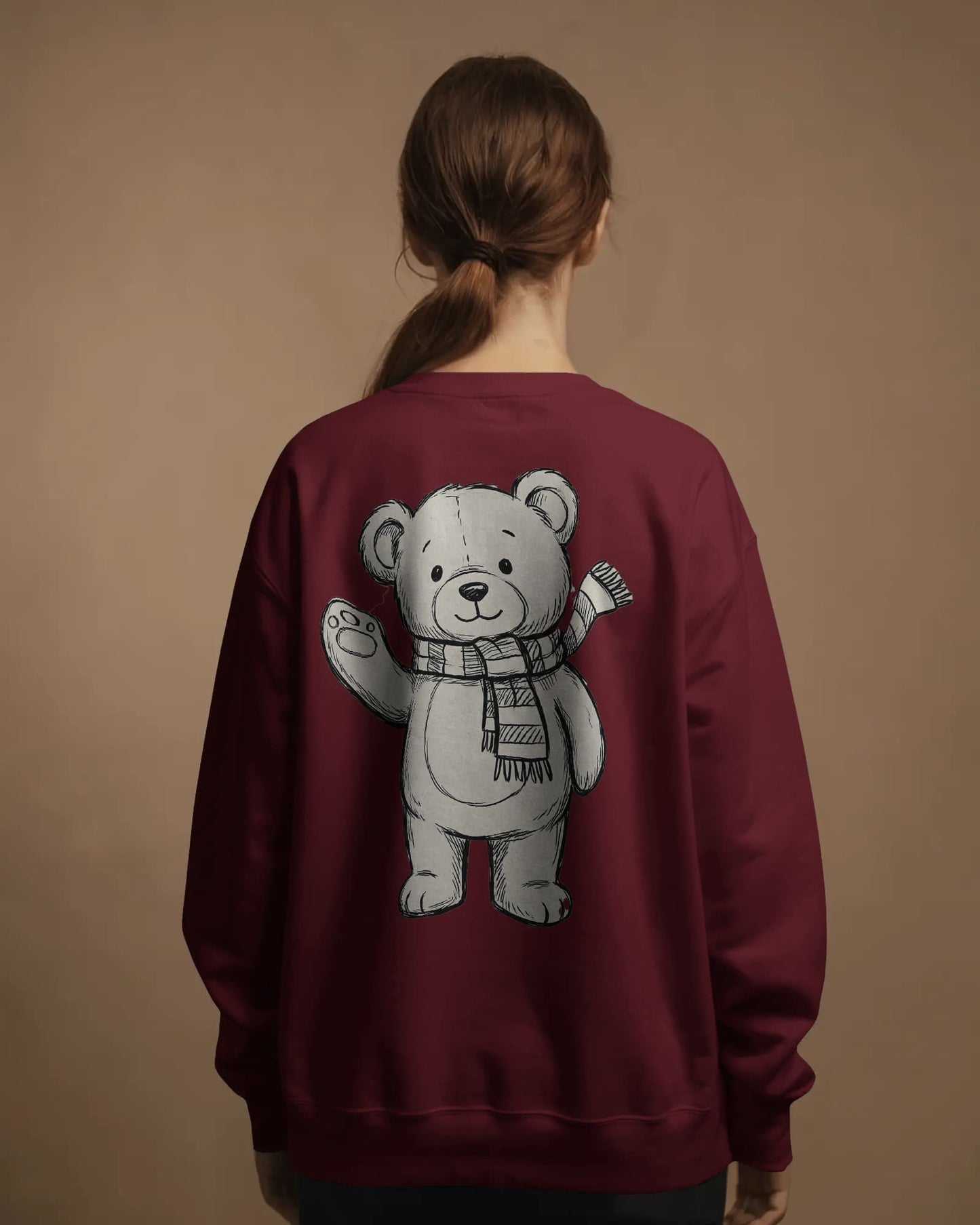 Teddy Bear Winter- Women Sweatshirt