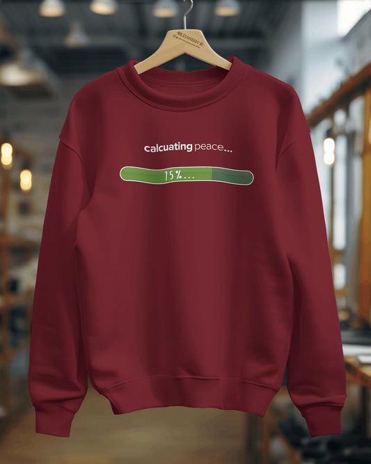 Calculating Peace- Men Sweatshirt
