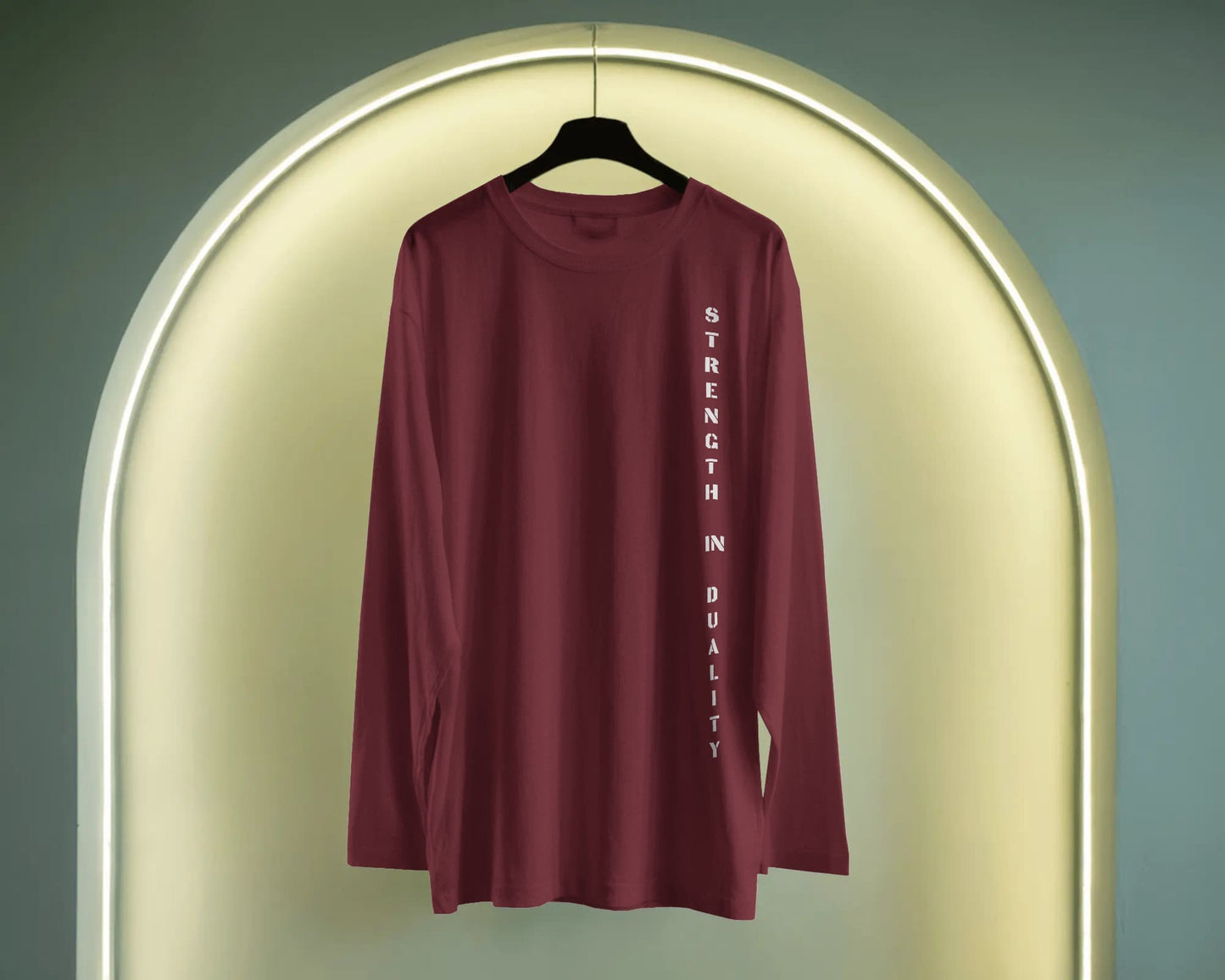 Strength in Duality- Men Full Sleeve T-shirt