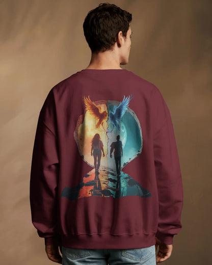 Fire & Ice-Men Sweatshirt