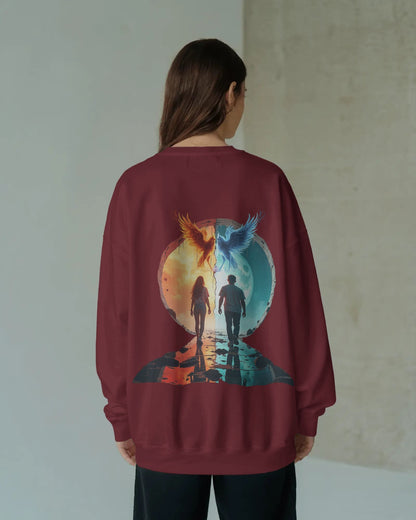 Fire & Ice-Women Sweatshirt