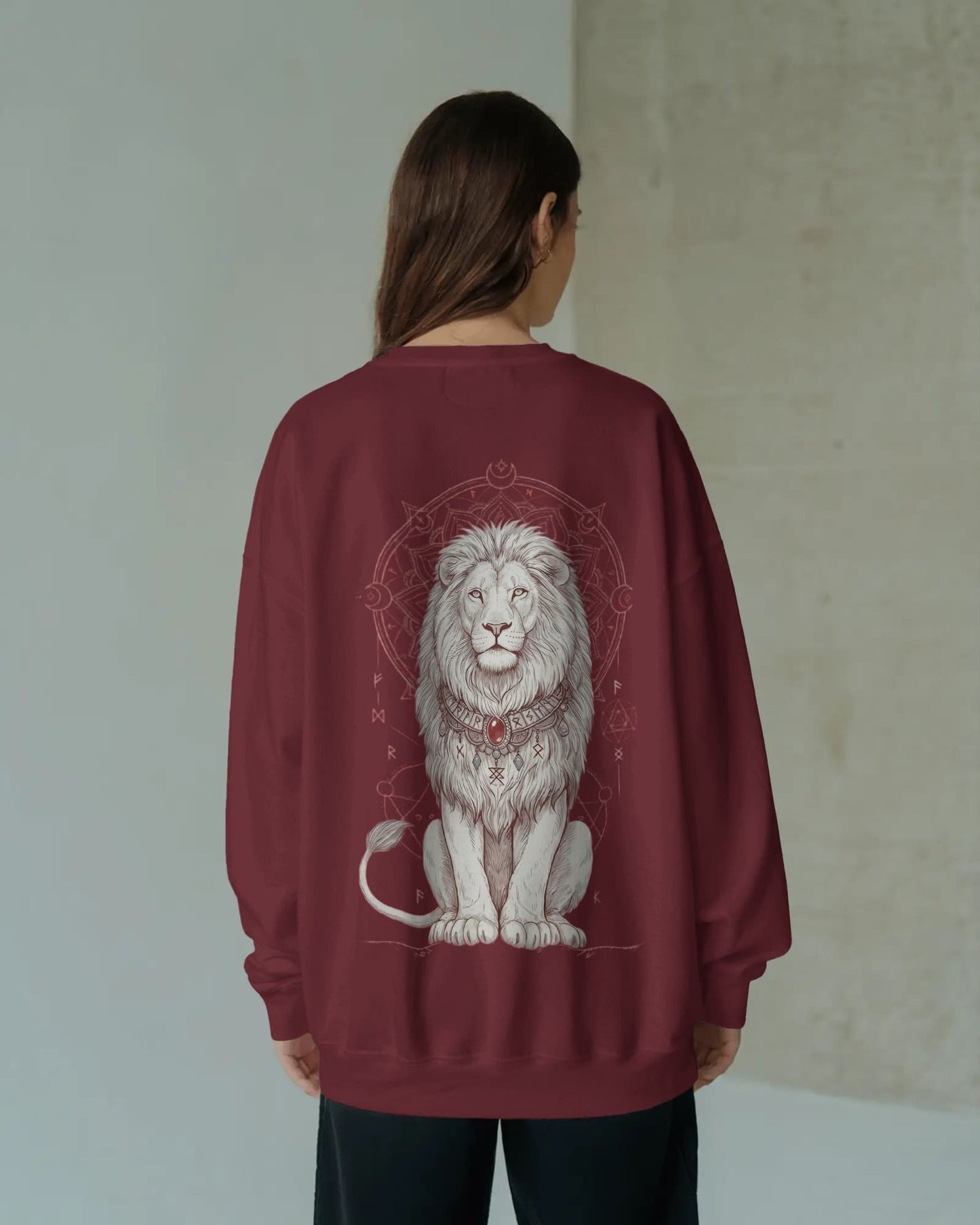 Power Over Fear-Women Sweatshirt